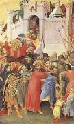 Simone Martini The Road to Calvary (mk08) oil painting picture wholesale